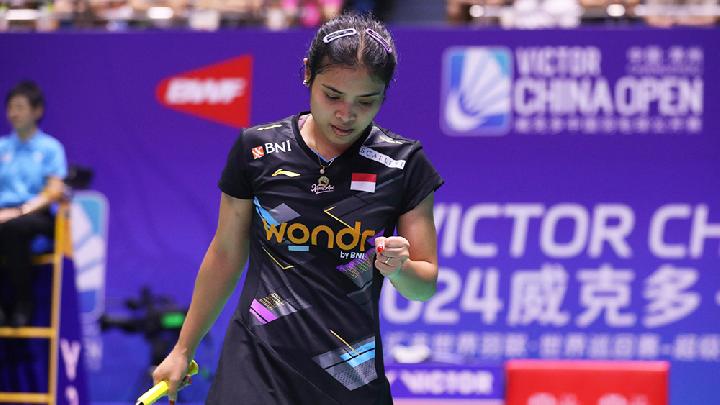 Hasil Denmark Open 2024: Gregoria Mariska Tunjung Maju ke Semifinal, Kalahkan Pusarla V Sindhu dari India