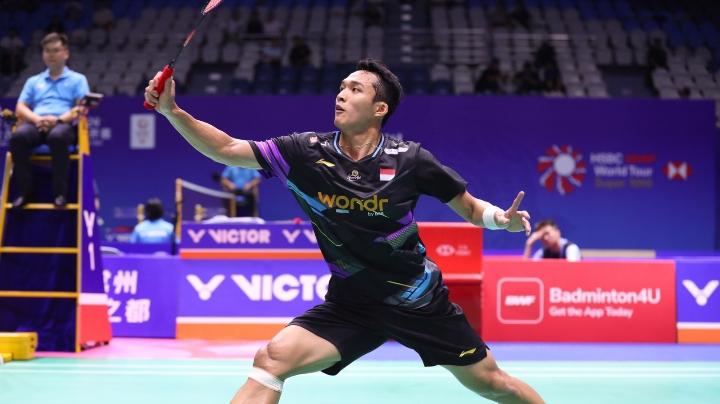 Hasil Denmark Open 2024: Jonatan Christie Gagal Melaju ke Perempat Final, Kalah Lawan Lu Guang Zu dari Cina