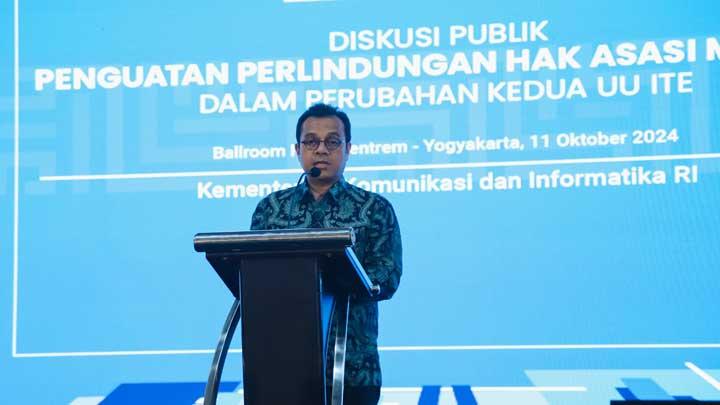 Diskusi Publik Kominfo kemudian TV Tempo: Penguasaan Perlindungan HAM pada Perubahan Kedua UU ITE