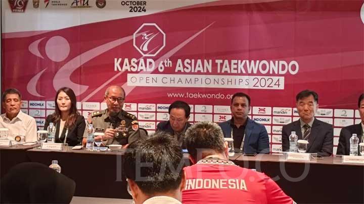 28 Atlet Negara Indonesia untuk Berlaga ke Kejuaraan Internasional Kasad 6’th Asian Taekwondo Open Championship 2024