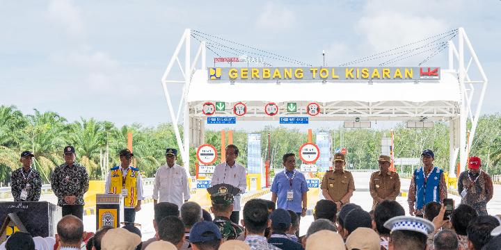 Tol Indrapura-Kisaran II kemudian Bayung Lencir-Tempino Resmi Beroperasi