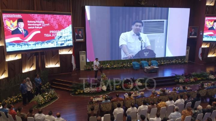 Maruarar Sirait Akan Groundbreaking Proyek 3 Juta Rumah pada 10 November, Digarap Agung Sedayu