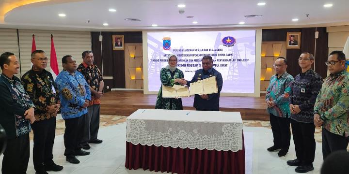 Pemprov Papua Barat Bersama BPH Migas Lakukan Pembinaan juga Pengawasan Penyaluran JBT tak lama kemudian JBKP