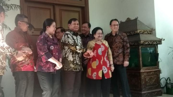 Pupus Wacana Pertemuan Megawati-Prabowo Sebelum Pelantikan