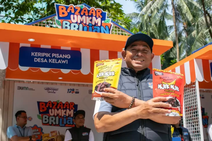 Berkat Bantuan BRI, UMKM Keripik Pisang dalam pada Lampung Maju