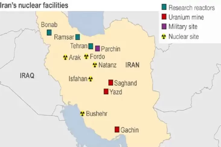 Diincar Israel, Inilah 4 Lokasi Website Nuklir Iran