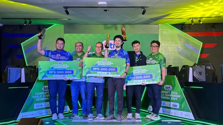 Insan Pegadaian Ikut Grand Final Microsoft Excel World Championship Tanah Air 2024