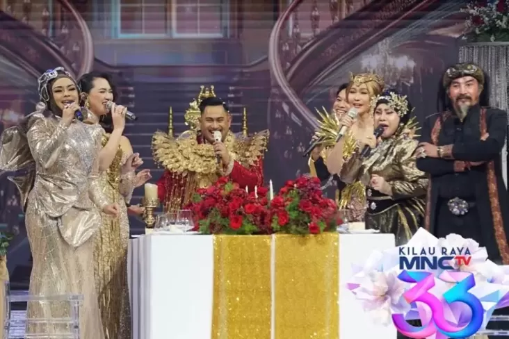 JKT48 Bergoyang, King Nassar bak Raja di di Konser Road To Kilau Raya K33setiaan