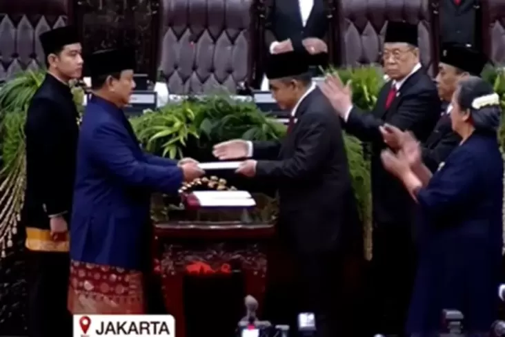 Sah! Prabowo-Gibran Presiden juga Wakil Presiden RI 2024-2029