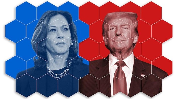 Hasil Pilpres Negeri Paman Sam Sementara: Trump Lebih Unggul dari Kamala Harris