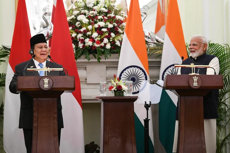 Prabowo dan Presiden India